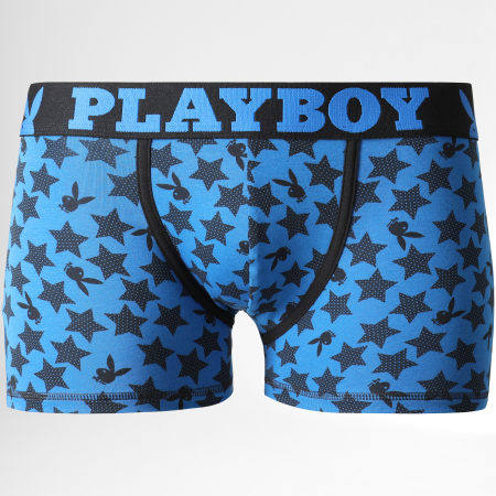 Playboy - Lot De 2 Boxers Classic Cool Noir Bleu Roi
